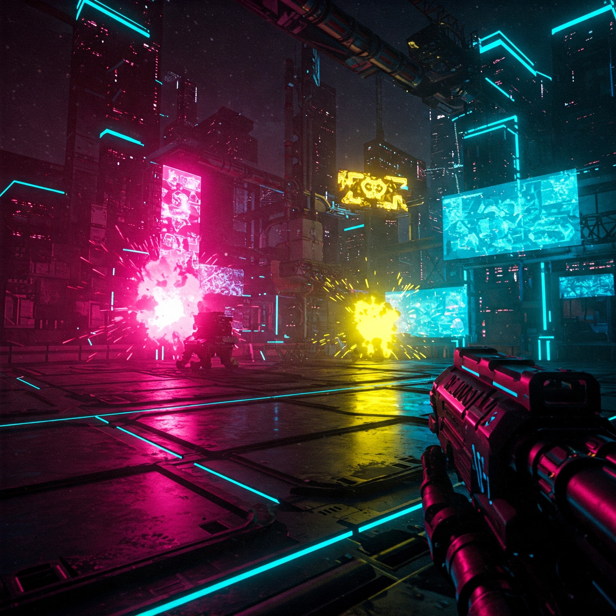 Toxic Neon Jungle